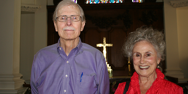 Rev. Martha Forrest, and her late husband, Bob Forrest